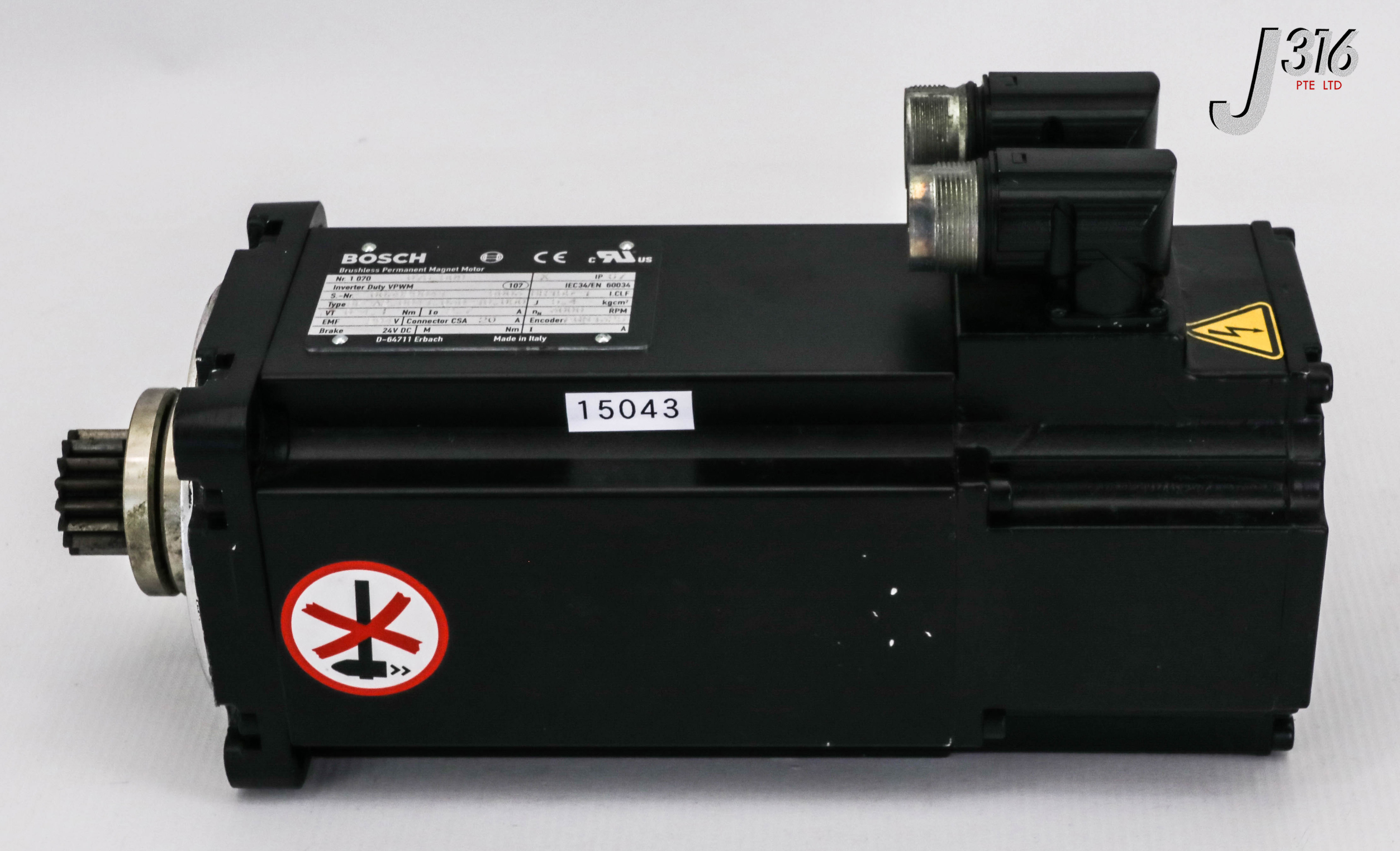 15043 BOSCH BRUSHLESS PERMANENT MAGNET MTR 3000RPM SF-A2.0041.030